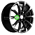 Khomen Wheels KHW1808 (Geely Coolray) 7,5x18/5x114,3 ET50 D54,1 Black-FP