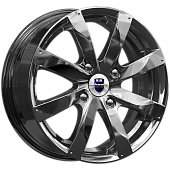 K&K Джемини 6x15/4x114.3 D67.1 ET40 Насыщенный темно-серый полностью полированный