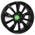 Колесный диск Khomen Wheels KHW1802 (Coolray) 7x18/5x114,3 ET50 D54,1 Black купить в Самаре фото №1