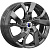 K&K Палермо-оригинал 6x15/5x100 D57.1 ET38 Насыщенный темно-серый полностью полированный