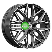 K&K Ариус (КС1187) 7x17/4x108 ET36 D63,35 Алмаз черный