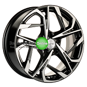 Khomen Wheels KHW1716 (Audi A4) 7x17/5x112 ET49 D66,6 Black-FP