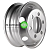 Jantsa 6/222,25/164/145 6,75x19,5/6x222,25 ET145 D164 B19DS44,4 RAL9006 (JNTS) 3 100 кг