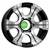 K&K Байконур (КС473) 7x15/5x139,7 ET-5 D110,1 Алмаз черный