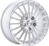 Скад Веритас 6x15/5x114.3 D67.1 ET45 Белый с полированной лицевой частью