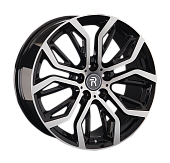 Replay B185 9x19/5x120 D74.1 ET48 Чёрный полностью полированный