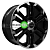 Khomen Wheels KHW1817 (Tank 300/500) 7,5x18/6x139,7 ET36 D100,1 Black-FP