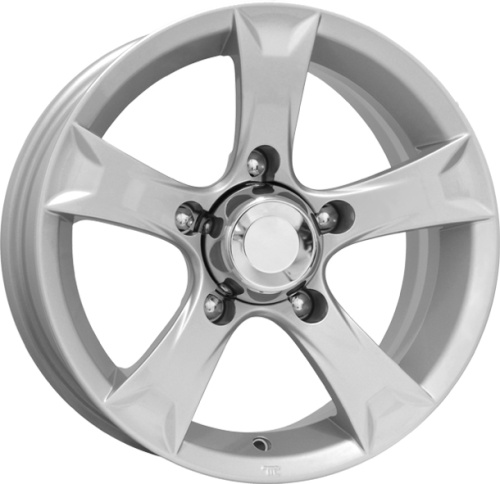 Колесный диск K&K Триал 6.5x15/5x139.7 D98 ET30 Серебристый купить в Самаре фото №1