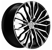 Khomen Wheels KHW2009 8.5x20/5x108 D63.4 ET46 Black-FP