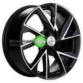 Khomen Wheels KHW1714 (DFM580) 7x17/5x110 ET45 D67,1 Black-FP