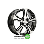 Колесный диск Khomen Wheels KHW1502 (Vesta/Almera) 6x15/4x100 ET50 D60,1 F-Silver купить в Самаре