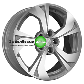 Khomen Wheels KHW1724 (CS35 Plus) 7x17/5x110 ET46 D63,3 F-Silver-FP