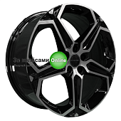 Khomen Wheels KHW1909 (Volvo XC60) 7,5x19/5x108 ET50,5 D63,4 Black-FP