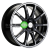 Колесный диск Khomen Wheels KHW1707 (KIA Rio I/II Solaris I/II) 6,5x17/4x100 ET44 D54,1 Black-FP купить в Самаре фото №1