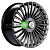 Khomen Wheels KHW2008 (Mercedes Rear) 9,5x20/5x112 ET38 D66,6 Dark Chrome