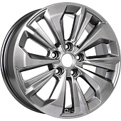 K&K Авиор 7x17/5x110 D67.1 ET35 Насыщенный темно-серый полностью полированный