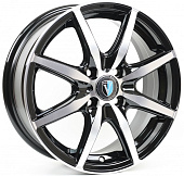 Venti 1515 6x15/4x98 D58.6 ET35 Черный глянцевый