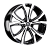 Replay CHG14 8x18/5x114.3 D60.1 ET49.5 Чёрный глянцевый с полированной лицевой частью
