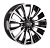 Replay CL14 8x20/6x120 D67.1 ET50 Чёрный глянцевый с полированной лицевой частью