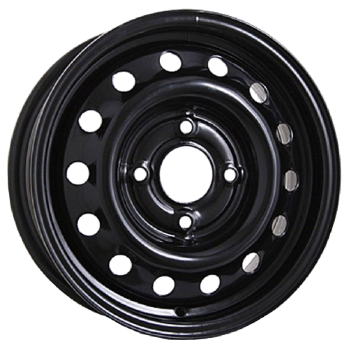 Колесный диск Евродиск 53A45Z 5.5x14/4x100 D56.6 ET45 Black купить в Самаре фото №1
