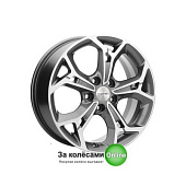 Колесный диск Khomen Wheels KHW1702 (X-trail) 7x17/5x114,3 ET45 D66,1 Black-FP купить в Самаре