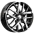 Скад Босфор 6x16/5x114.3 D67.1 ET43 Чёрный глянцевый с полированной лицевой частью