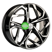 Khomen Wheels KHW1716 (Evolute i-Joy) 7x17/5x110 ET40 D67,1 Black-FP