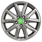 Khomen Wheels KHW1706 (Camry) 7x17/5x114,3 ET45 D60,1 G-Silver-FP