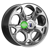 K&K Линкс (КС1057) 7x16/5x139,7 ET35 D108,5 Дарк платинум