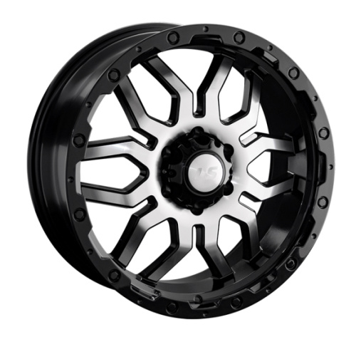 Колесный диск LS 1285 7.5x17/6x139.7 D100.1 ET35 BKF купить в Самаре фото №1