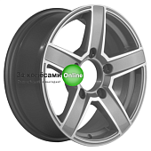 Khomen Wheels KHW1614 (Niva 4x4 Bronto) 6,5x16/5x139,7 ET35 D98,5 F-Silver-FP
