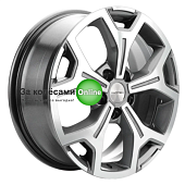 Khomen Wheels KHW1710(2) (Mercedes Vito) 6,5x17/5x112 ET50 D66,6 Gray-FP