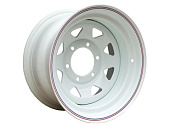 Off-Road Wheels №73 8x15/5x139.7 D110 ET-25 Белый