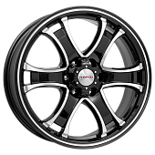 K&K Балеар 7.5x18/6x139.7 D67.1 ET38 Алмаз Черн