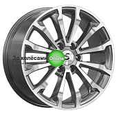 Premium Series КР006 (TANK 500) 8,5x20/6x139,7 ET33 D100,1 Diamond Gloss Graphite