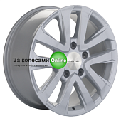 Колесный диск Khomen Wheels KHW2003 (LX570/LC100/LC200) 8,5x20/5x150 ET60 D110,1 F-Silver купить в Самаре