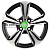Khomen Wheels KHW1502 (Vesta) 6x15/4x100 ET50 D60,1 Black-FP