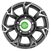 Khomen Wheels KHW1505 (Jimny) 5,5x15/5x139,7 ET5 D108,1 Gray-FP