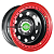 Off-Road Wheels УАЗ с бедлоком (красный) 10x15/5x139,7 ET-44 D110 Черный