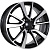 iFree Original КС699 (ZV 17 Camry) 7x17/5x114.3 D60.1 ET45 Черный глянцевый с полированными элементами лицевой поверхности