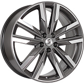 СКАД Premium Series КР014 (20_Geely Tugella) 8x20/5x108 D63.35 ET46 Светло-серый зеркальный