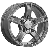 Скад Трофи 6.5x15/5x139.7 D98.5 ET40 Темно-серый цвет с перламутровыми оттенками