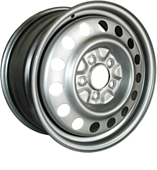 Trebl 64A50C 6x15/4x100 D60.1 ET50 Silver
