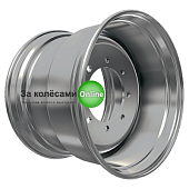 БЗТДиА 8/275/221/-50 16x22,5/8x275 ET-50 D221 Сферическая фаска R16 RAL7040 (00.00.120.20) (12 мм) (б/к)