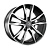 Replay SK187 7x18/5x112 D57.1 ET43 Черный матовый полностью полированный