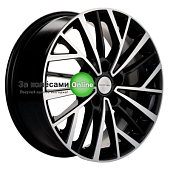 Khomen Wheels KHW1717 (Evolute i-Joy) 7x17/5x110 ET40 D67,1 Black-FP