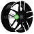 Khomen Wheels KHW1708 (Hyundai Creta) 6,5x17/5x114,3 ET49 D67,1 Black-FP