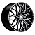 Khomen Wheels KHW1813 7x18/5x110 D67.1 ET45 Black-FP