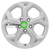 Колесный диск Khomen Wheels KHW1606 (Kaptur) 6,5x16/5x114,3 ET50 D66,1 F-Silver купить в Самаре