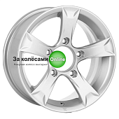 K&K Триал (КС621) 6,5x15/5x139,7 ET5 D110,1 Сильвер